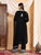 Shiza Chikankari Premium Modal Co-ord Set (Black)