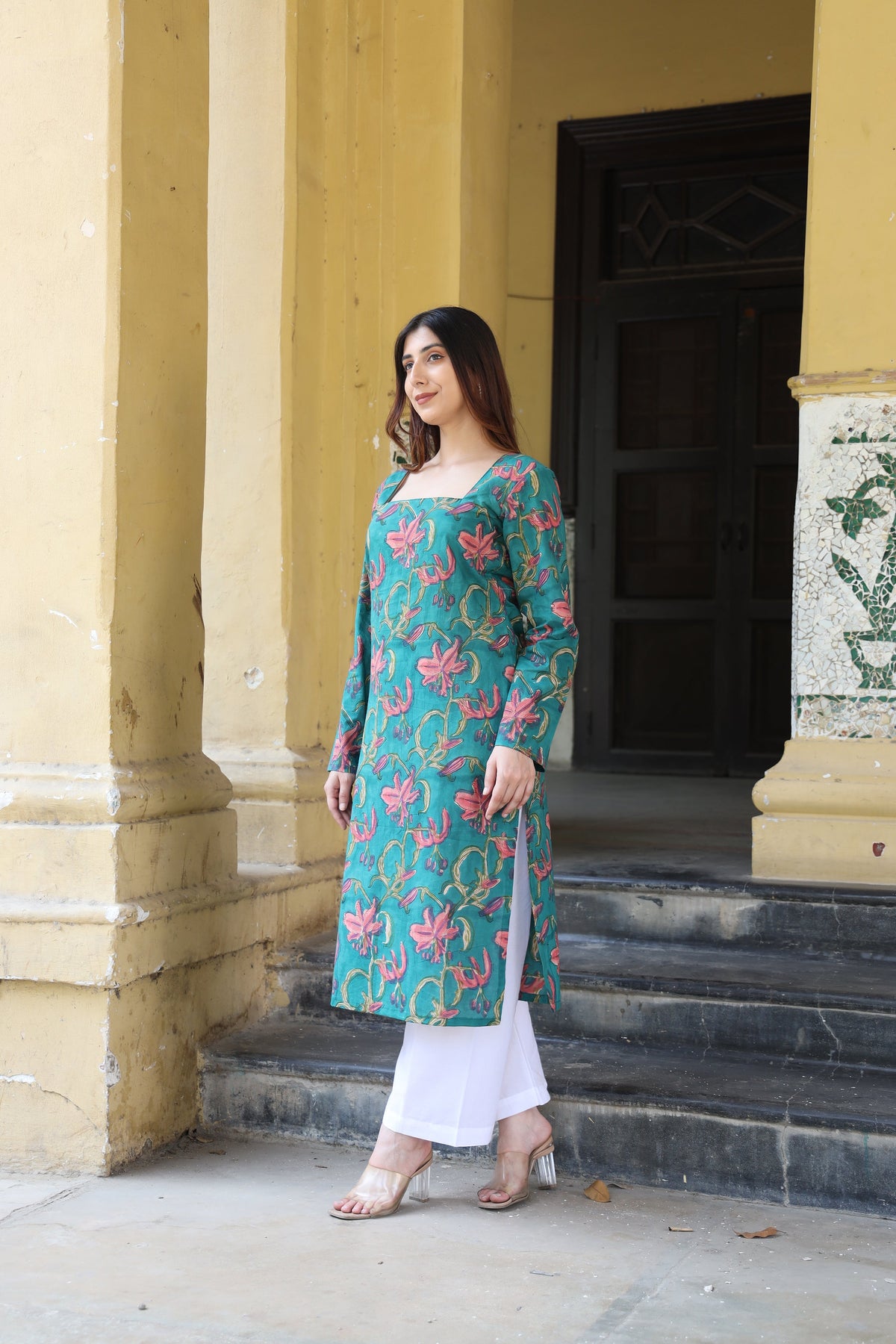 Saanjh Meadow Bloom Kurta