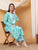 Anika Chikankari Mulmul Co-ord Set (Green)