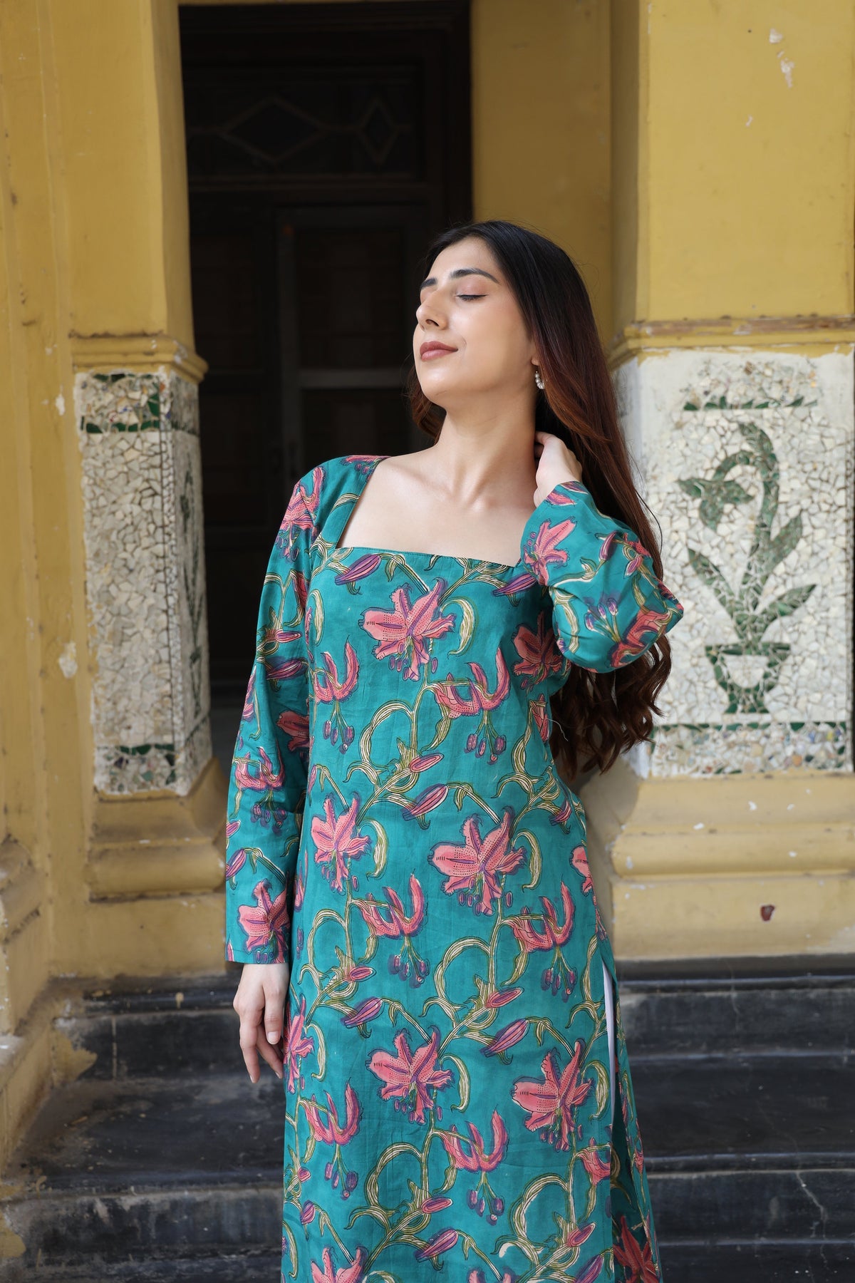 Saanjh Meadow Bloom Kurta