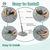 Helothera® AquaTwist Mop – 360° Auto-Wring Cleaning System Mop