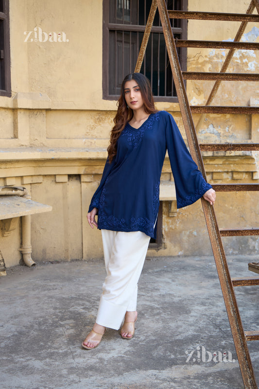 Nazm Neelam Farshi Salwar Set