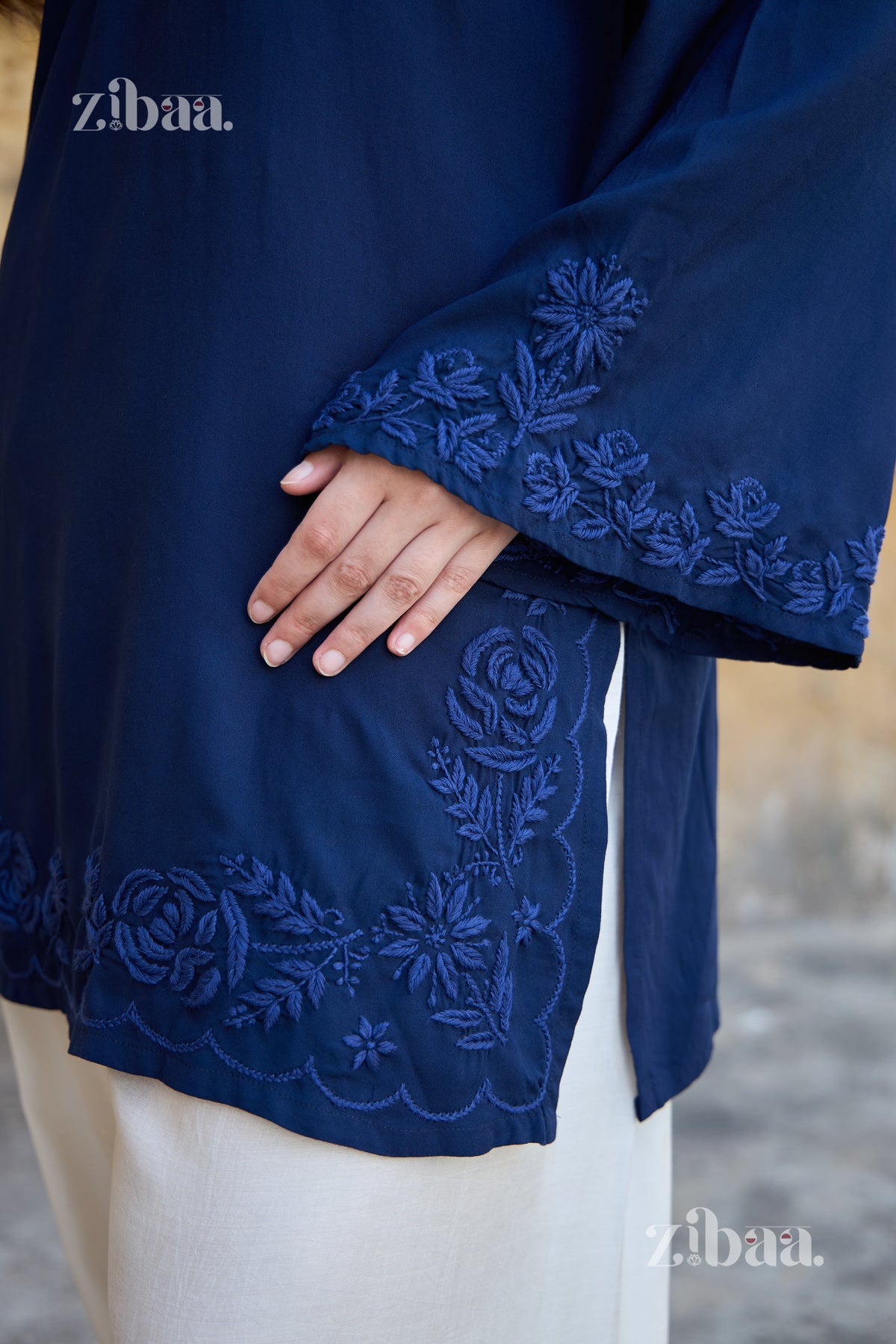 Nazm Neelam Farshi Salwar Set