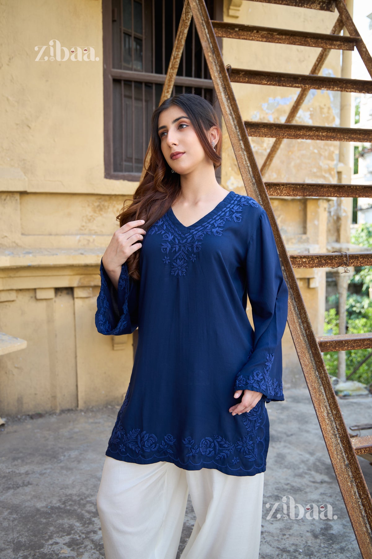 Nazm Neelam Farshi Salwar Set