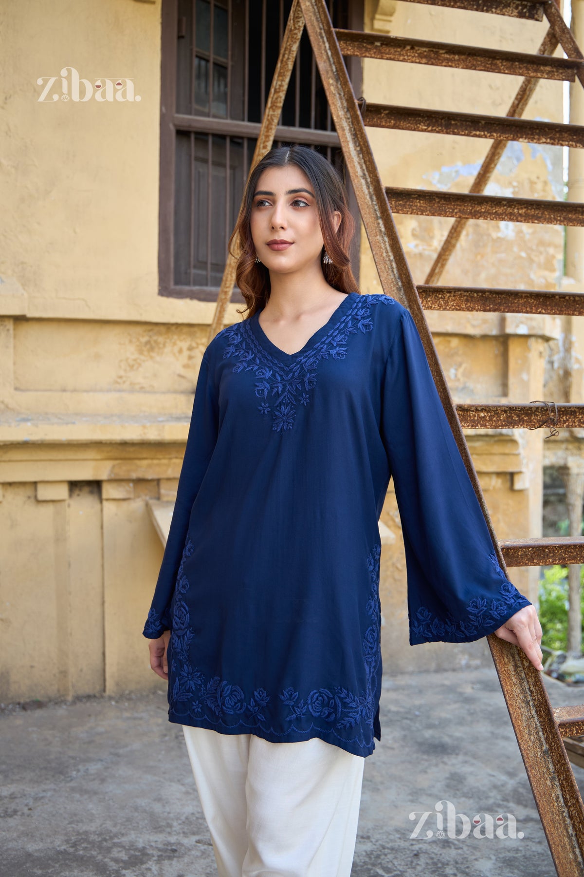 Nazm Neelam Farshi Salwar Set