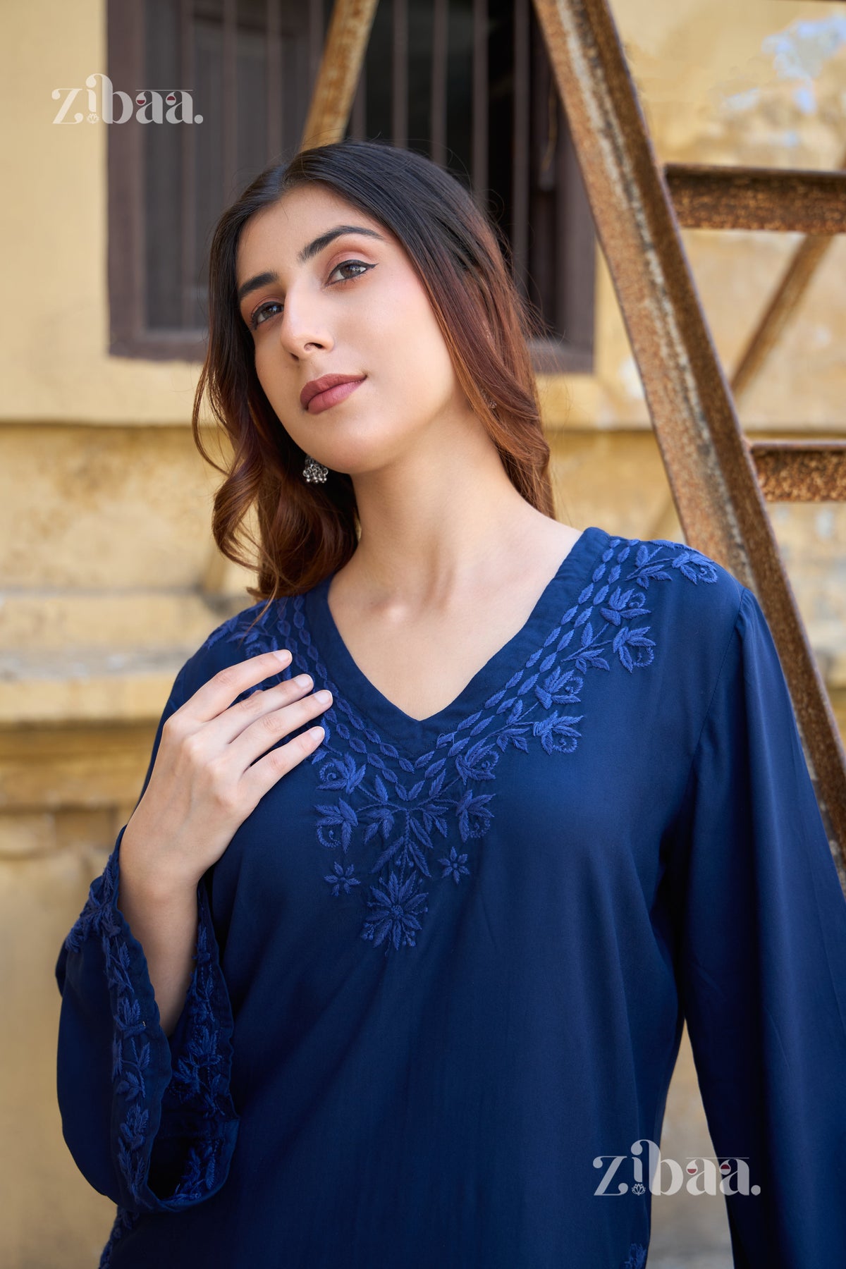 Nazm Neelam Farshi Salwar Set