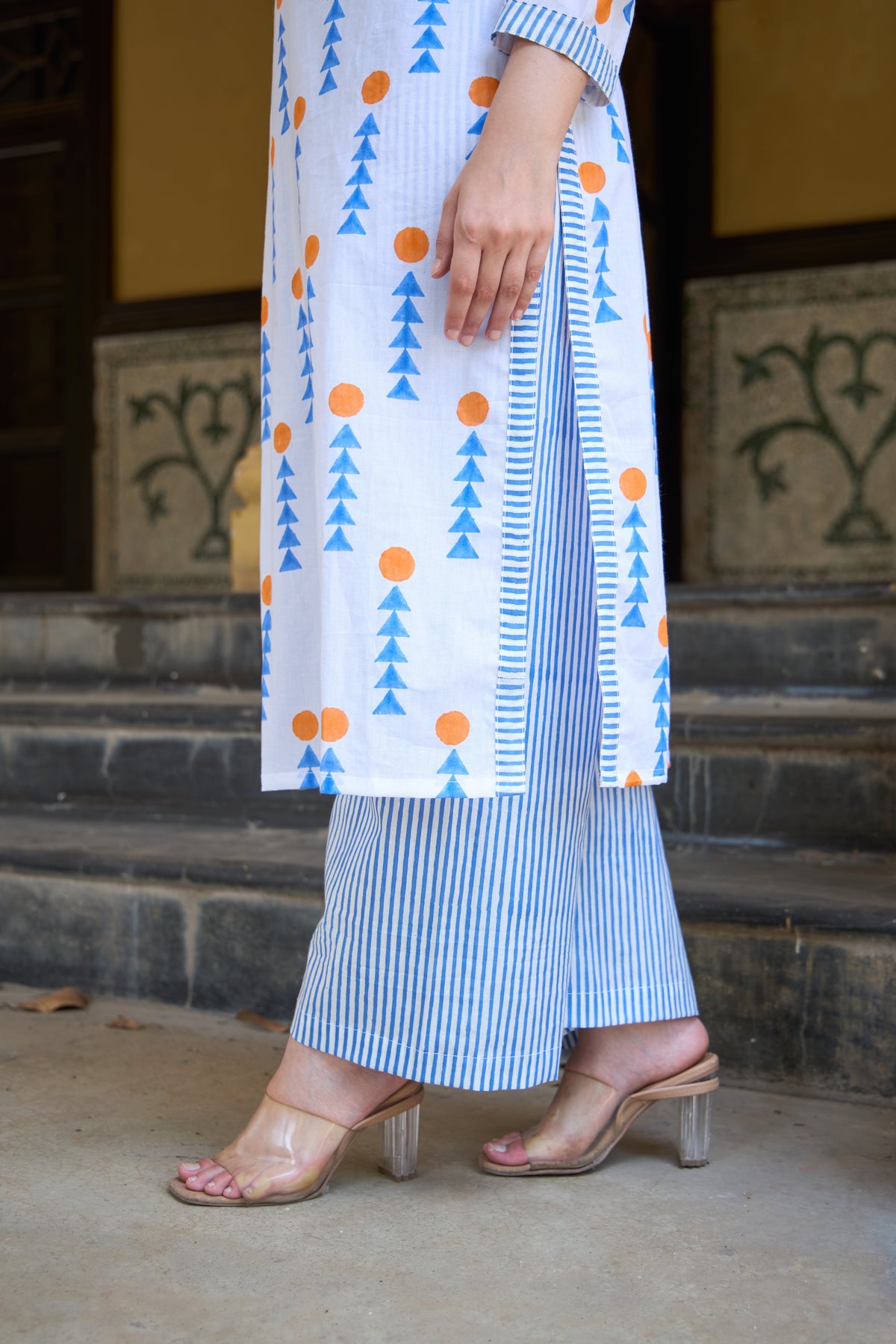 Saanjh Cypress Motif Kurta Set