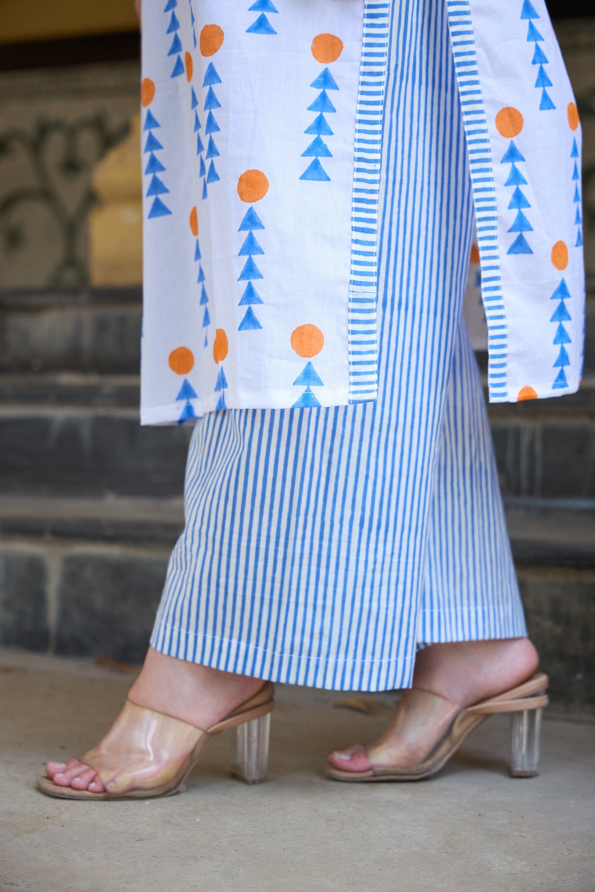 Saanjh Cypress Motif Kurta Set