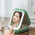 Compact Makeup Vanity With LED Mirror